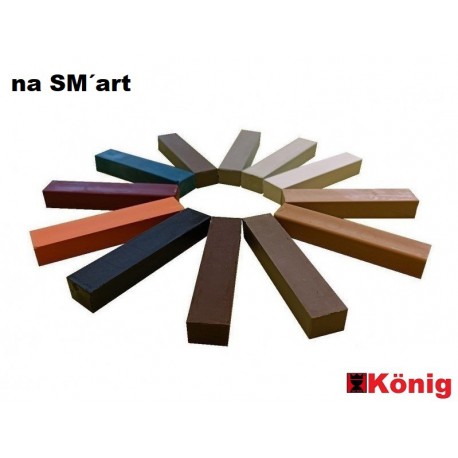 KÖNIG Opravný tvrdý voskový tmel pre dekory SM´art