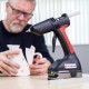 POWER ADHESIVES Tavná profi malá pistole B-TEC 308-12 s redukcí na akumulátorové baterie MAKITA 18V