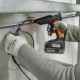 POWER ADHESIVES Tavná profi malá pistole B-TEC 308-12 s redukcí na akumulátorové baterie MAKITA 18V