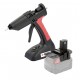 POWER ADHESIVES Tavná profi malá pištoľ B-TEC 308-12 s redukciou na akumulátorové batérie MILWAUKEE18V