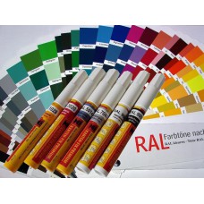 Vzorkovník RAL farieb - Korekčné pero, fixka pre opravu laku